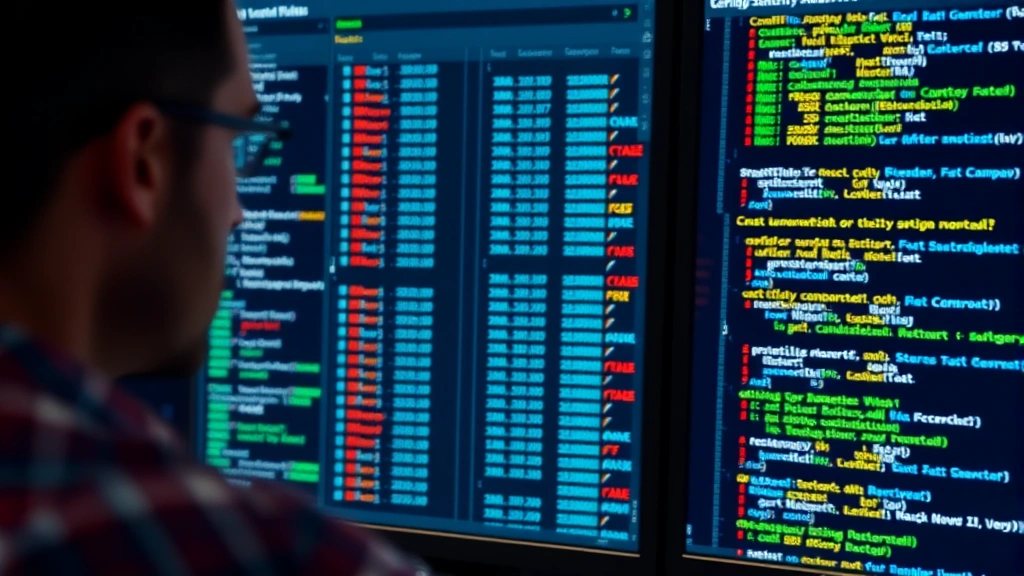 Close-up of database administrator working with normalized company data in enterprise software interface, displaying standardized company records with clean formatting and consistent structure